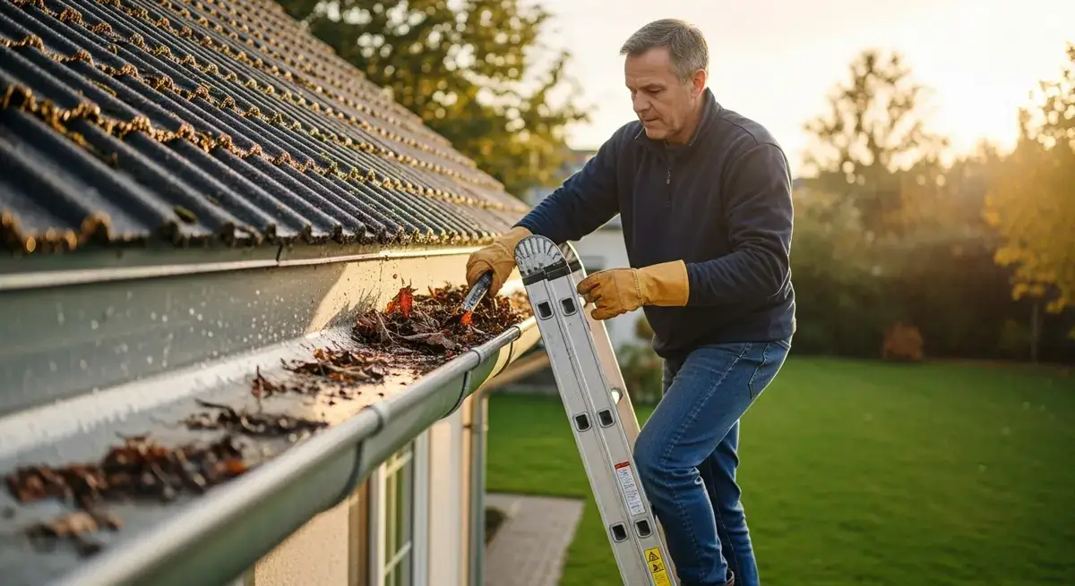 Dachrinnen reinigen wann und wie es gemacht wird